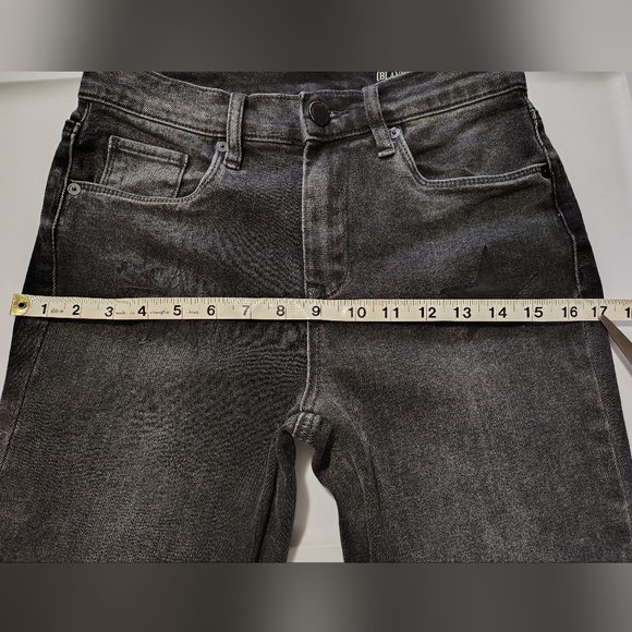 Blanknyc women's jeans the Madison crop pants, star patches,high rise, sz 26. - Picture 11 of 16